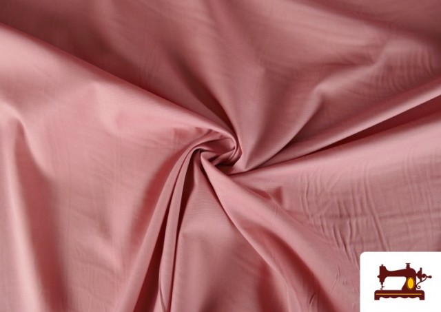 Vente en ligne de Tissu en Popeline de Couleurs couleur Rose avec Nuances