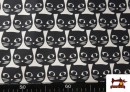 Vente en ligne de Tissu Toile De Loneta Chats Largeur 140cm