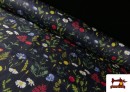 copy of Tissu Rouge à Pois Noirs