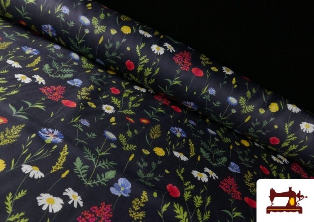 copy of Tissu Rouge à Pois Noirs