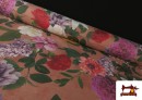 Tissu Loneta Fleurs Vintage