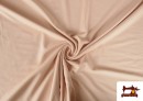 Tissu Maille Viscose Uni de Couleurs couleur Crème