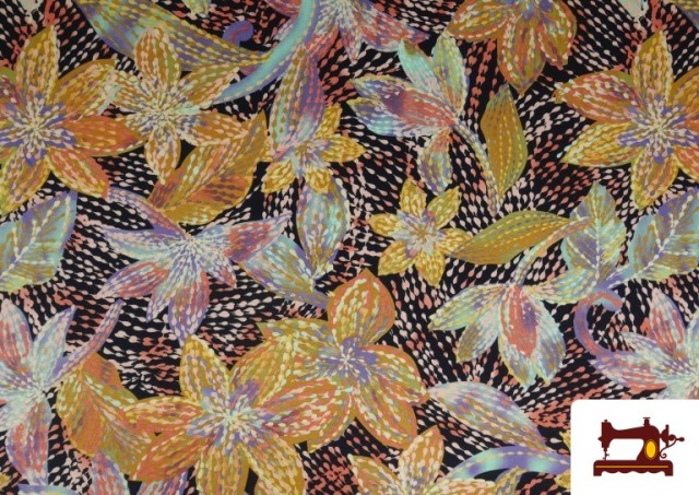 Vente de copy of Tissu en Viscose avec Imprimé Africain