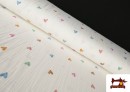 copy of Tissu en Mousseline avec Fleurs