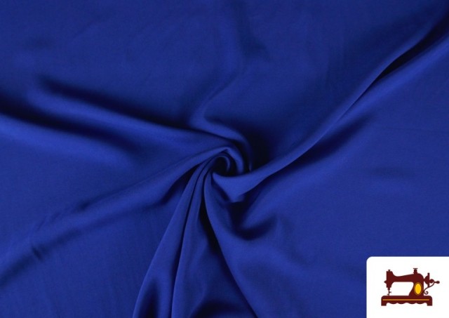 Acheter copy of Tissu Rouge à Pois Noirs couleur Gros bleu