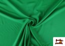 copy of Tissu Rouge à Pois Noirs couleur Vert