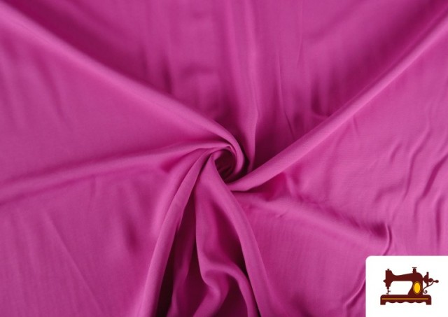 copy of Tissu Rouge à Pois Noirs couleur Fuchsia
