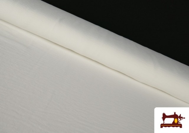 copy of Tissu Froissé avec Imprimé Multicolore couleur Blanc