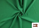 Vente de Tissu Bambula Froissé Pour Vêtements d’Été Couleurs Unies couleur Vert