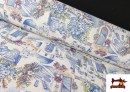 copy of Tissu en Gobelin avec Imprimé Ethnique
