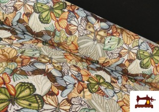 Acheter Tissu en Gobelin Tissé avec Papillons