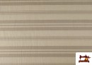 Acheter Toile Panama Imprimé Rayures Variées couleur Bronzé