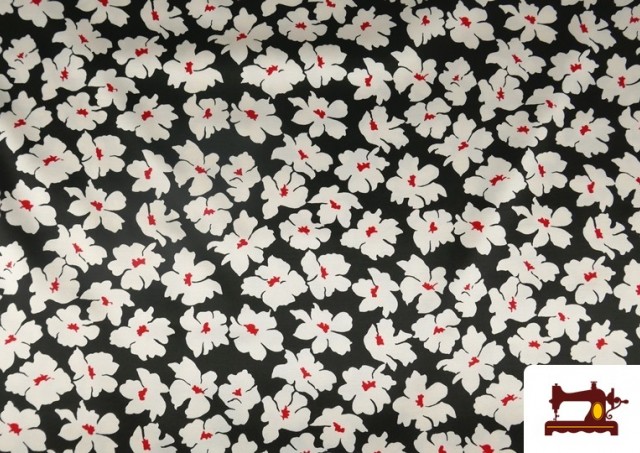 Acheter copy of Tissu Rouge à Pois Noirs