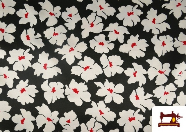 Vente de copy of Tissu Rouge à Pois Noirs