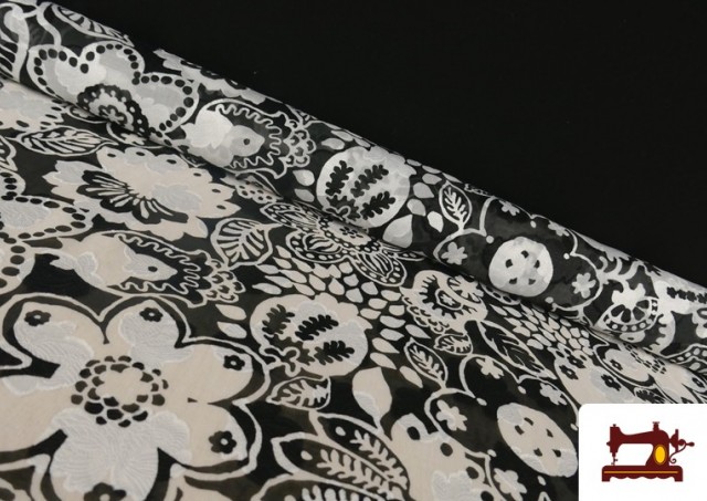copy of Tissu Rouge à Pois Noirs
