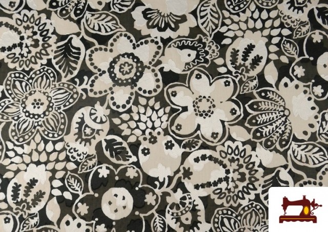 Acheter copy of Tissu Rouge à Pois Noirs