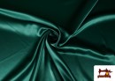 Acheter en ligne Tissu Crêpe Satin Raso Avec Élasthanne en Couleurs couleur Vert Pétrole