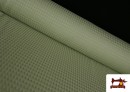 Vente de Tissu en Waffle/Gaufre de Couleurs couleur Vert mer