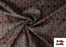 Tissu en coton imprimé style africain