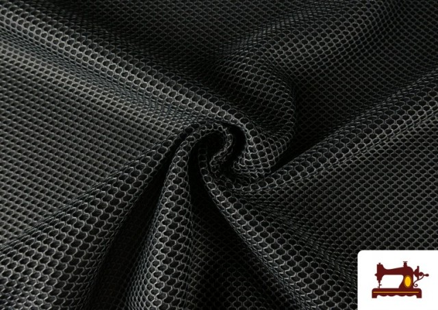 Vente de Tissu maille 3D Nid d'abeille Mesh Couleurs couleur Gris