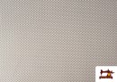 Acheter en ligne Tissu maille 3D Nid d'abeille Mesh Couleurs couleur Blanc