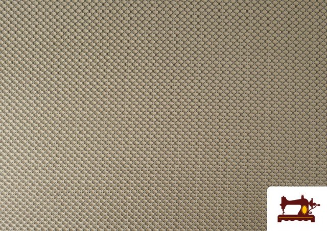 Tissu maille 3D Nid d'abeille Mesh Couleurs couleur Beige