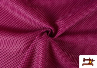 Tissu maille 3D Nid d'abeille Mesh Couleurs couleur Fuchsia