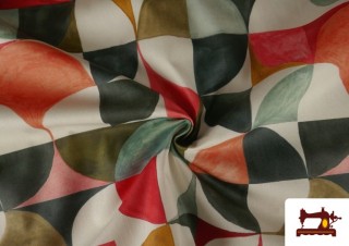 Vente en ligne de Tissu d'ameublement déperlant avec motif géométrique
