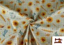 Vente en ligne de Tissu Tournesols et Ustensiles de Cuisine