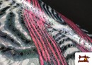 Acheter Tissu de Lycra Imprimé Animal Print Zèbre Hologramme Brillant Pour Carnaval