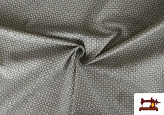 Vente en ligne de Tissu coton géométrique carreaux Bleu