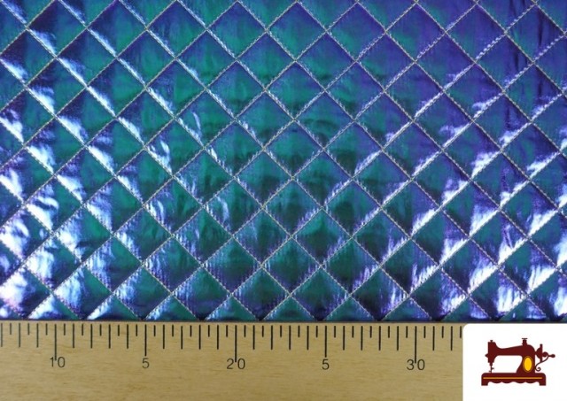Acheter en ligne Tissu Métallisé en Relief Irridescent
