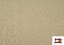 Tissu Pour Manteau Baguilla Curly Bouclé Coloré couleur Beige