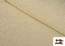 Acheter Tissu Pour Manteau Baguilla Curly Bouclé Coloré couleur Beige