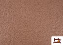 Acheter Tissu Pour Manteau Baguilla Curly Bouclé Coloré couleur Rosé