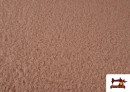Vente de Tissu Pour Manteau Baguilla Curly Bouclé Coloré couleur Rosé