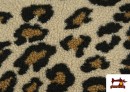 Vente de Tissu Mouton Imprimé Léopard
