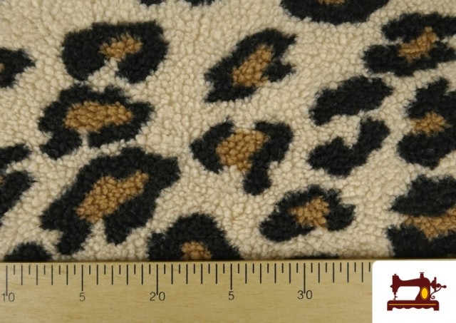 Vente en ligne de Tissu Mouton Imprimé Léopard