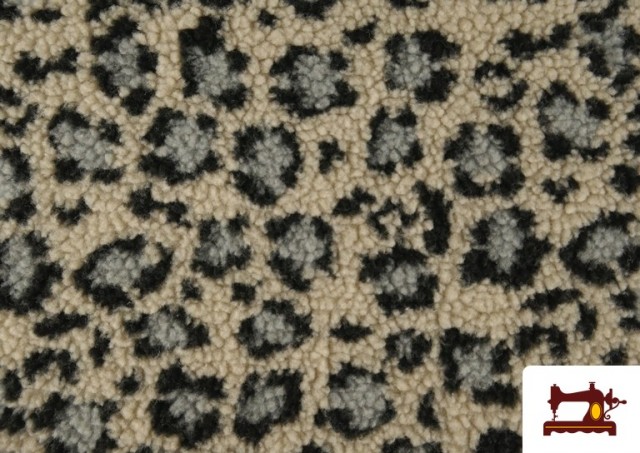 Vente de Tissu Mouton Imprimé Léopard