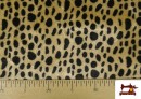 Acheter en ligne Tissu à Poil Imitation Léopard