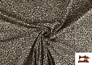 Vente en ligne de Tissu Jersey Imprimé Léopard Rose Pâle Vente en ligne de Tissu Jersey Imprimé Léopard Rose Pâle