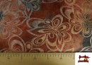 Acheter en ligne Tissu jersey viscose floral jacquard