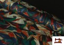 Tissu jersey roma imprimé abstrait cubiste