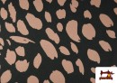 Vente de Tissu Maille avec Viscose Imprimé Pois