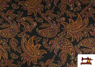 Acheter Tissu Maille avec Viscose Imprimé Cachemire