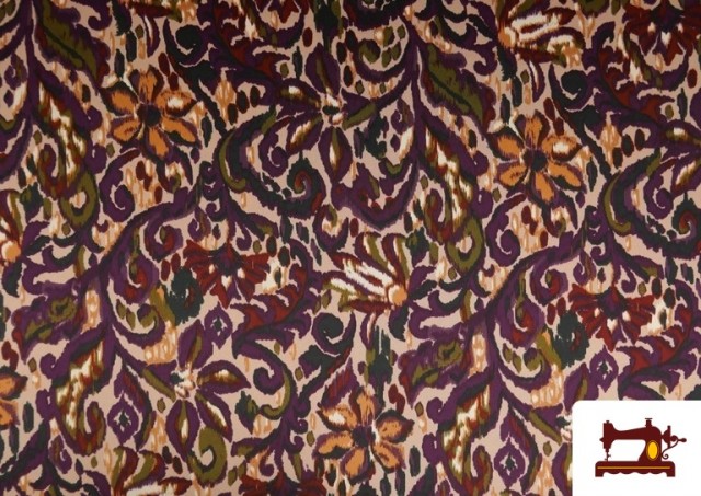 Acheter Tissu Viscose Imprimé Floral