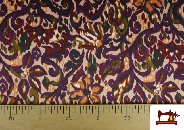 Acheter en ligne Tissu Viscose Imprimé Floral