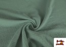Acheter en ligne Tissu en Mousseline de Couleurs couleur Vert mer