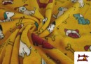 Vente en ligne de Tissu Coraline Polaire Doux au Toucher Imprimé Chiens