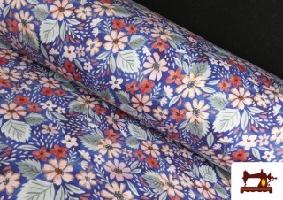Tissu Sweat Brossé Imprimé Floral Sauvage Tissu Sweat Brossé Imprimé Floral Sauvage